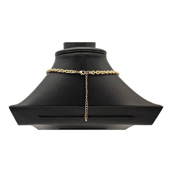 Vintage Jewelry Cascading Beaded Bib Gold Tone Red Blue Fringed Costume Necklace - Picture 7 of 9